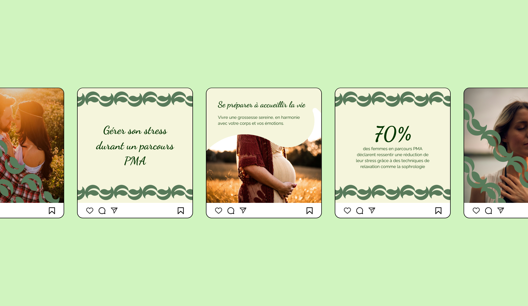 RS Template de publications sur les réseaux sociaux de MaterNaissance